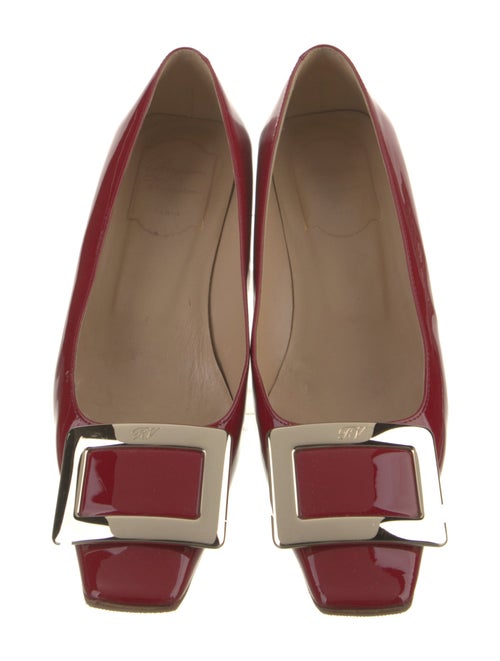 Roger Vivier Patent Leather Ballet Flats