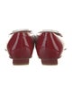 Roger Vivier Patent Leather Ballet Flats
