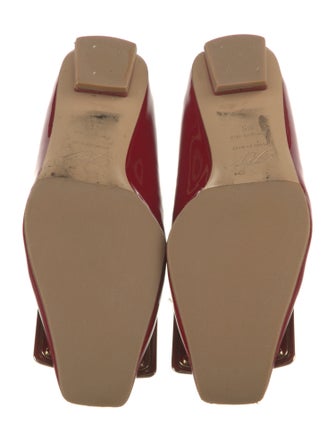 Roger Vivier Patent Leather Ballet Flats