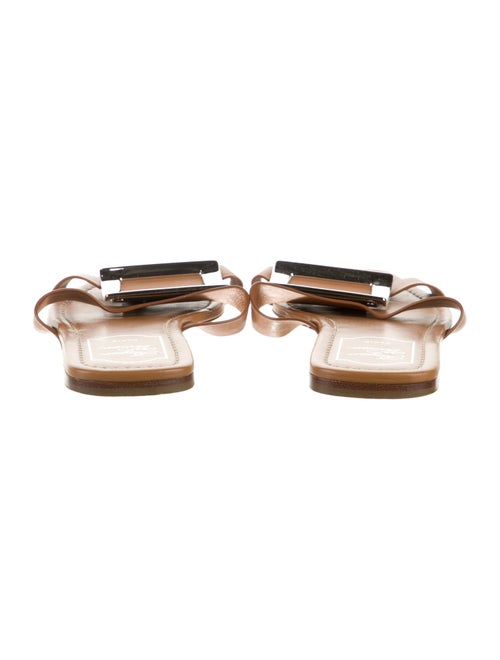 Roger Vivier Leather Slides