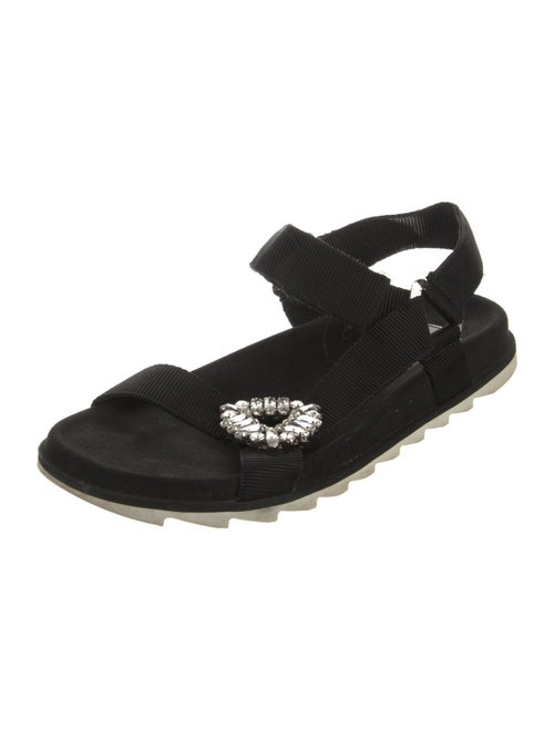 Roger Vivier Crystal Embellishments Slingback Sandals