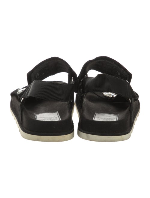Roger Vivier Crystal Embellishments Slingback Sandals