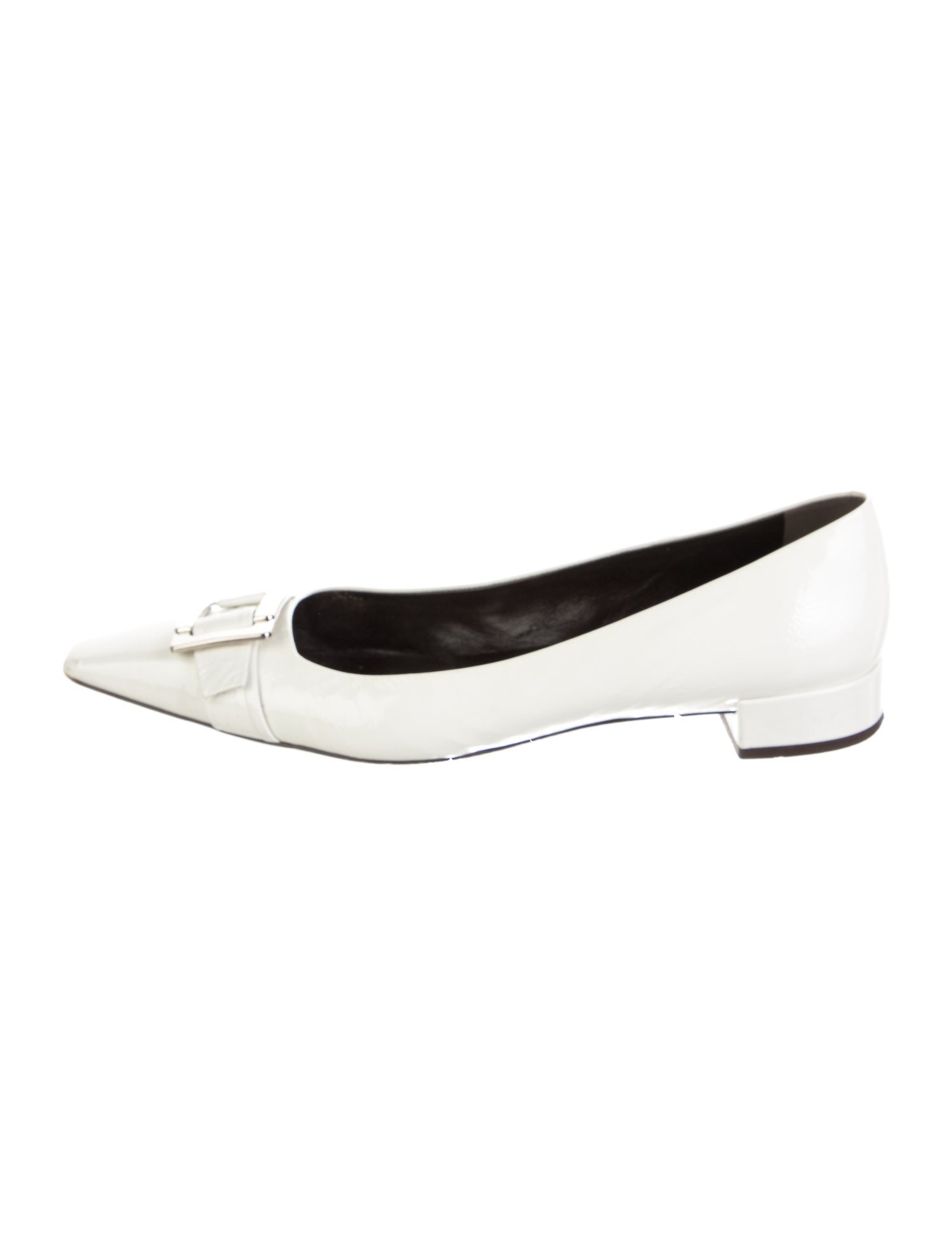 Roger Vivier Patent Leather Flats