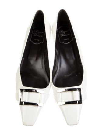 Roger Vivier Patent Leather Flats