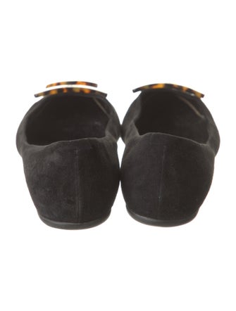 Roger Vivier Suede Flats