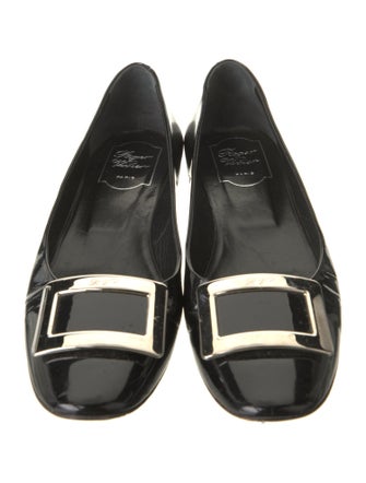 Roger Vivier Patent Leather Flats
