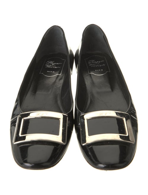 Roger Vivier Patent Leather Flats