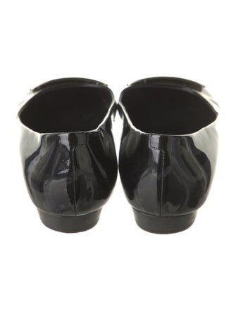 Roger Vivier Patent Leather Flats