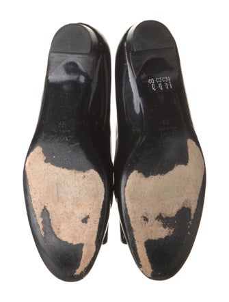 Roger Vivier Patent Leather Flats