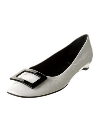 Roger Vivier Patent Leather Flats