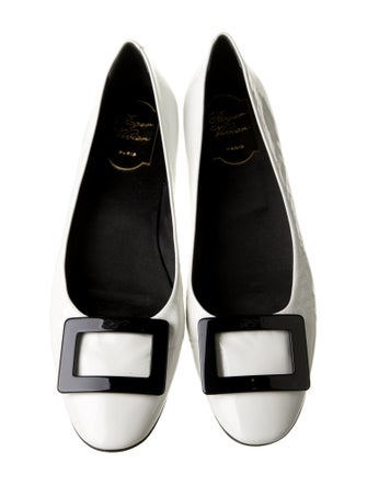 Roger Vivier Patent Leather Flats