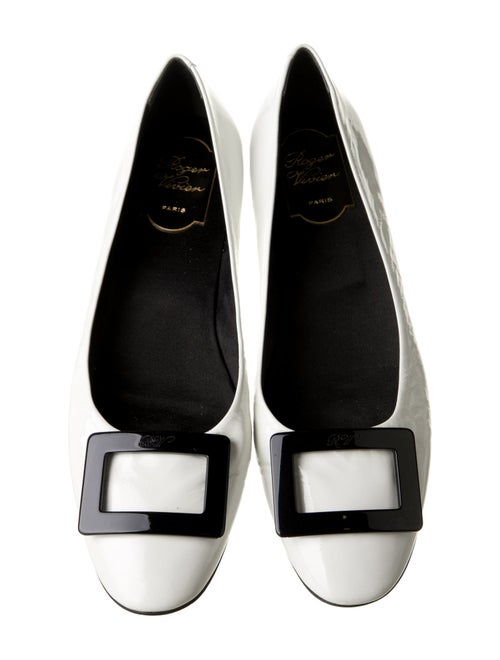 Roger Vivier Patent Leather Flats