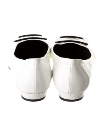 Roger Vivier Patent Leather Flats