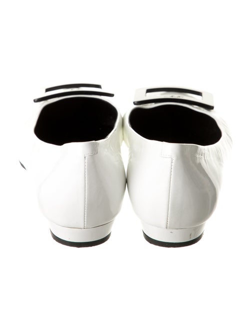 Roger Vivier Patent Leather Flats