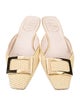Roger Vivier Raffia Mules