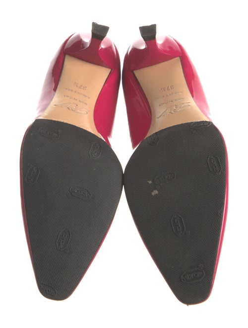 Roger Vivier Patent Leather Mules