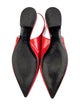 Roger Vivier Patent Leather Slingback Flats