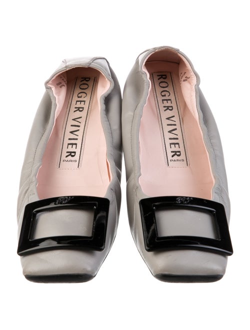 Roger Vivier Leather Ballet Flats