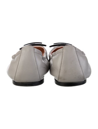 Roger Vivier Leather Ballet Flats