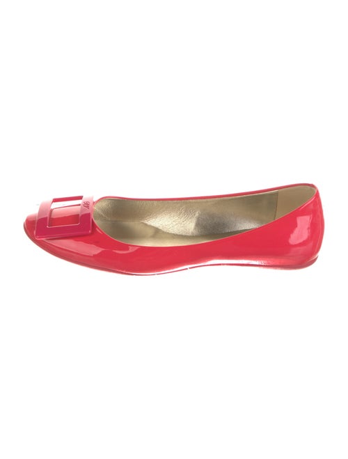 Roger Vivier Patent Leather Ballet Flats