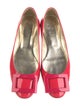 Roger Vivier Patent Leather Ballet Flats