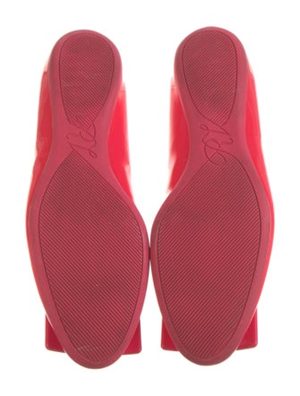 Roger Vivier Patent Leather Ballet Flats