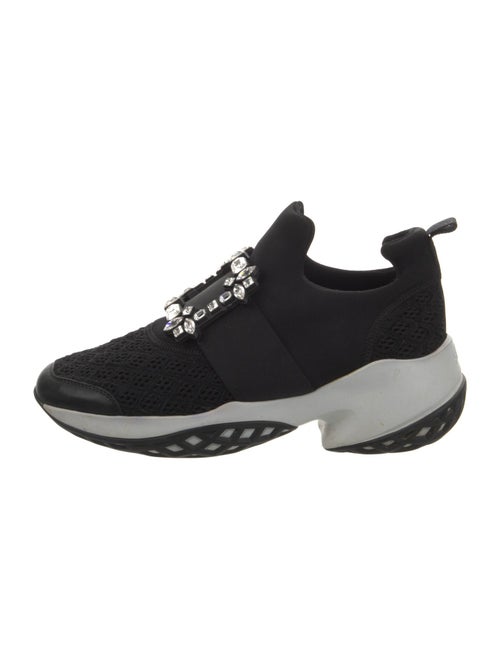 Roger Vivier Neoprene Mesh Accents Sneakers