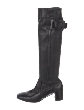 Roger Vivier Leather Riding Boots