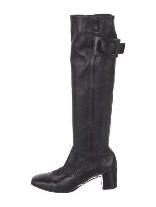 Roger Vivier Leather Riding Boots