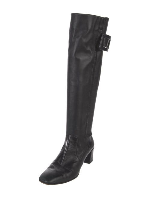 Roger Vivier Leather Riding Boots