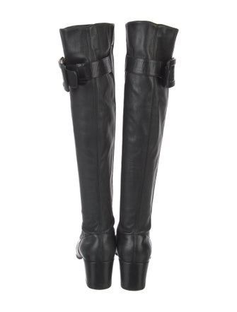 Roger Vivier Leather Riding Boots