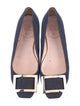 Roger Vivier Denim Flats