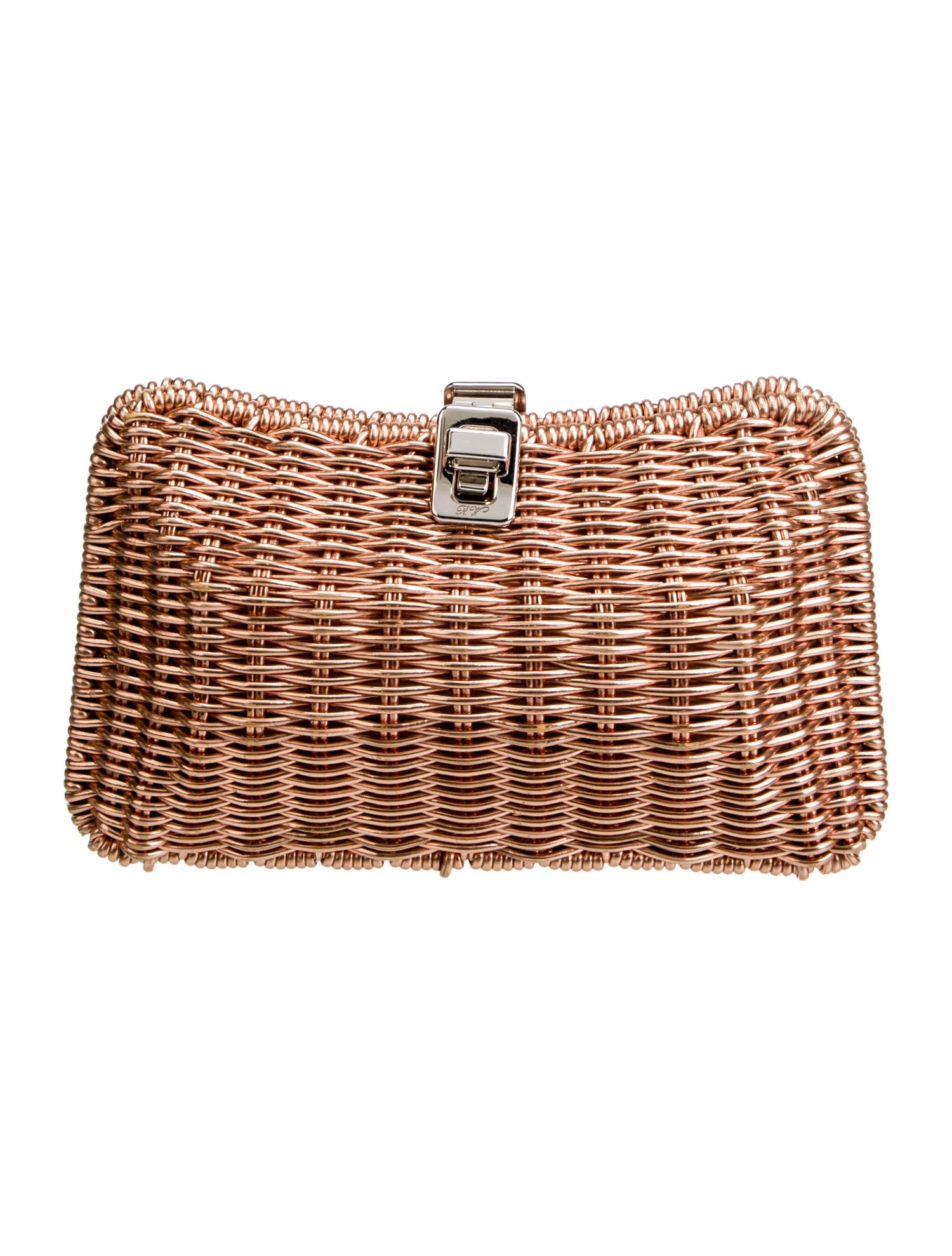 Roger Vivier Wicker Minaudière