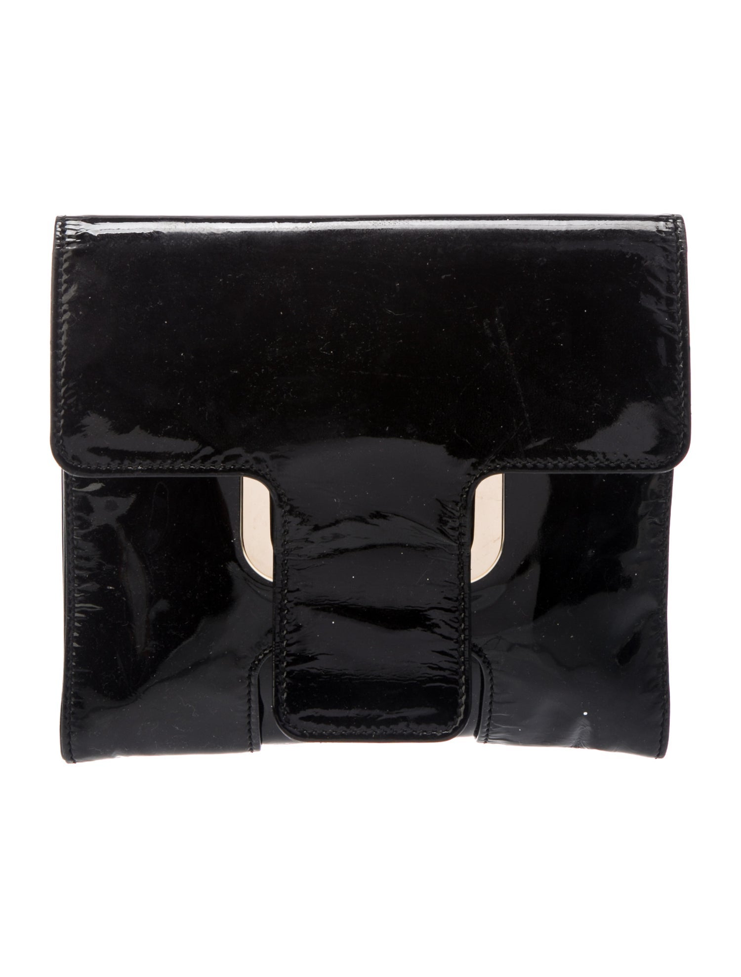Roger Vivier Patent Leather Clutch