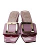 Roger Vivier Patent Leather Slides