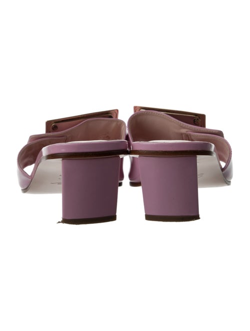 Roger Vivier Patent Leather Slides
