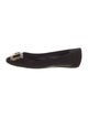 Roger Vivier Suede Flats