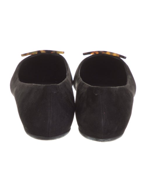 Roger Vivier Suede Flats