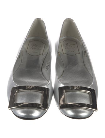 Roger Vivier Leather Flats