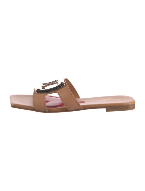 Roger Vivier Leather Slides