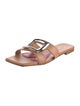Roger Vivier Leather Slides