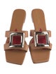 Roger Vivier Leather Slides