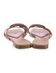 Roger Vivier Leather Slides