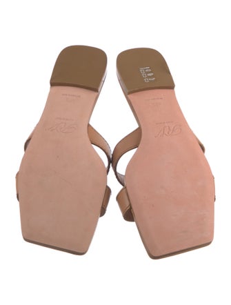 Roger Vivier Leather Slides