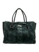 Roger Vivier Suede Top Handle Bag