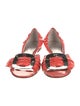 Roger Vivier Patent Leather D'Orsay Flats