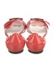 Roger Vivier Patent Leather D'Orsay Flats
