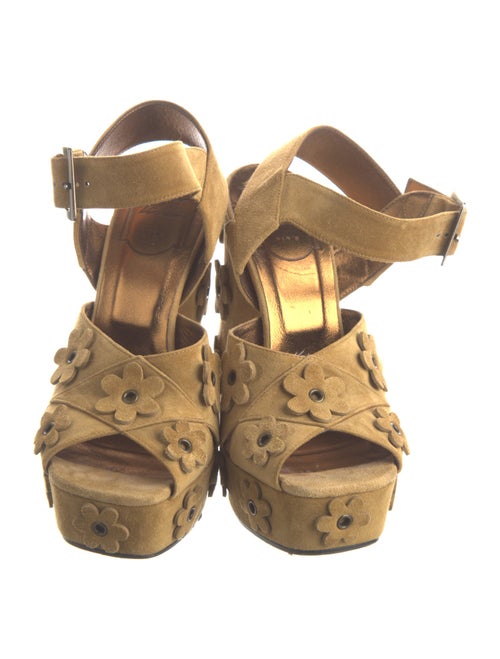 Roger Vivier Suede Sandals