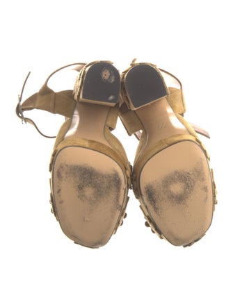 Roger Vivier Suede Sandals