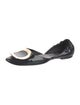 Roger Vivier Patent Leather D'Orsay Flats